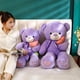thumbnail image 3 of Cinta de seda de flores para niños y niñas, oso de amor, juguetes de peluche, lindo oso de peluche, regalo de San Valentín, bebé, Navidad, nuevo973, 3 of 5