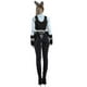 thumbnail image 3 of Disfraz de conejito oficial de policía Judy Hopps, conjunto completo de disfraz de Halloween, disfraz de Carnaval para mujer-AM, 3 of 5