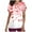 XQR2-Pink, variant on VKOYWKM Womens Scrub Tops Valentine's Day Shirts Cute Love Heart Print Working Uniform Short Sleeve Casual V Neck Nurse Uniforms Holiday Nurse Scrubs with Pockets