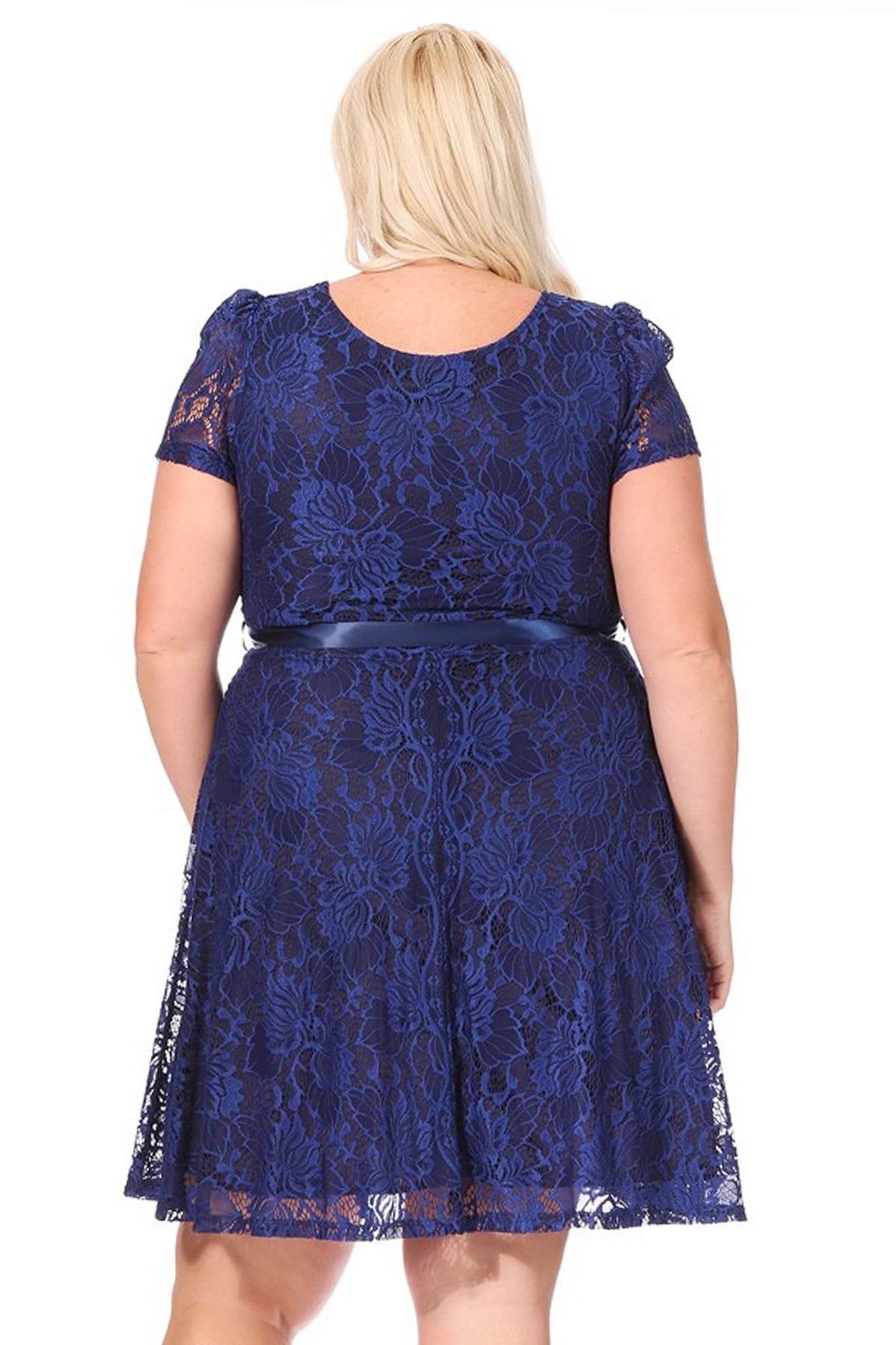 knee length dresses for ladies Mosaic Lace Dress – Elie Tahari main image 1