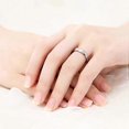 thumbnail image 4 of Titanium Rings 4MM 6MM 8MM 10MM Wedding Band in Comfort Fit Matte for Men Women Size 3-15, 4 of 4