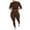 Coffee, variant on Women Turtleneck Long Sleeve Women Solid Color Turtleneck Slim Yoga Fitness Long Sleeve Trousers Shapeware Turtleneck Women Bodysuit Long Sleeve Bodysuit