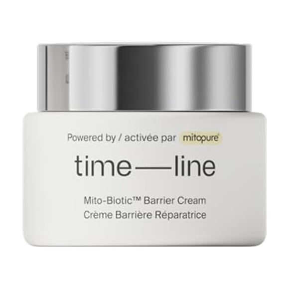 Timeline Mito-Biotic™ Crema Barrera Nutritiva en Tamaño de Viaje con Péptidos para Restaurar la Piel Seca y Fortalecer la Barrera - 15 ml