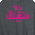 thumbnail image 3 of Barbie The Movie - It's Barbie Pink - Women's Racerback Tank Top, 3 of 5
