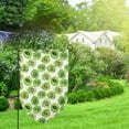 thumbnail image 2 of Wukai Green Kiwi Print Garden Flag 12.5x18 Inch Double Sided Sun-resistant Rain-resistant, Wrinkle-resistant Colorfast(Only Flag), 2 of 7
