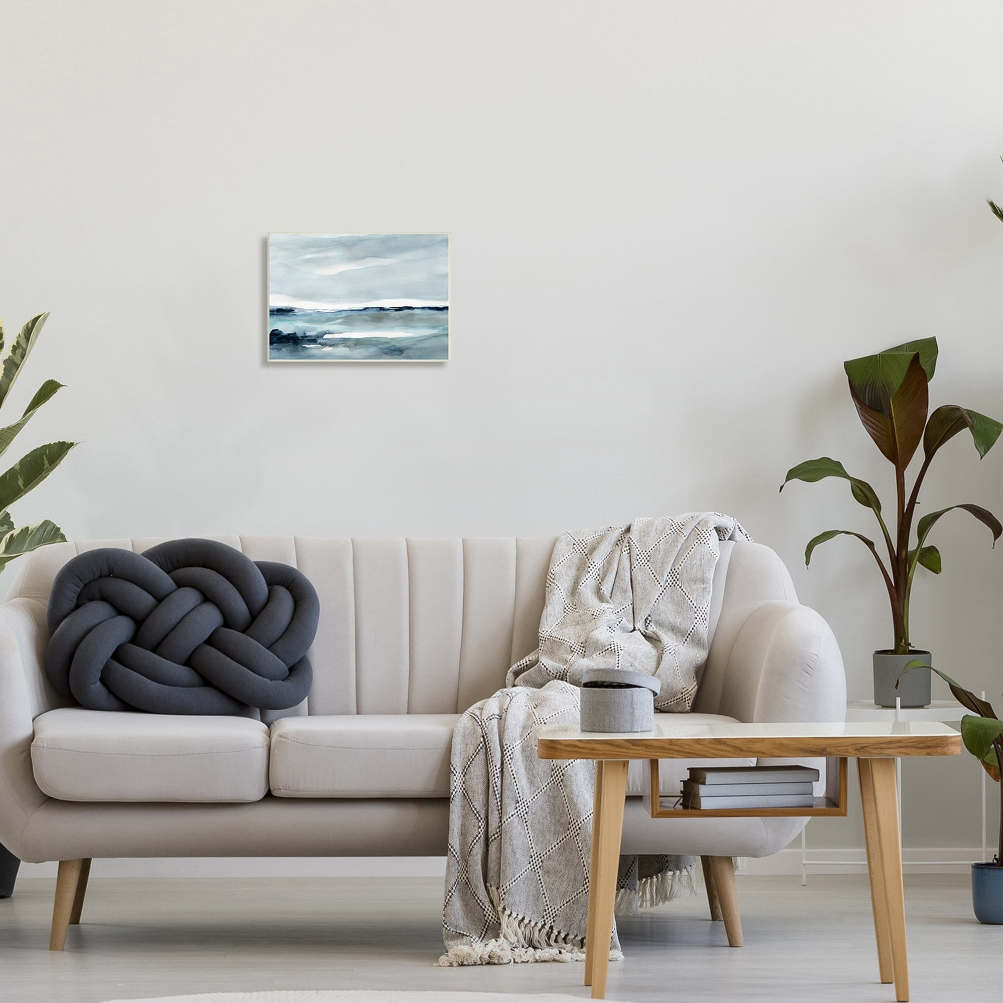 Stupell Industries Desolated Northern Polar Ocean Abstract Scenery View ,19 x 13, Design by Carol Robinson