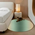 thumbnail image 2 of Round Rugs 3.3Ft, Sage Green Yellow Ombre Round Area Rug Washable Indoor Throw Carpet, Farmhouse Modern Gradient Art Soft Non Slip Circle Rug for Laundry Room Patio Home Decor Aesthetic, 2 of 8