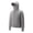 #277-Gray, variant on Men's Unisex Solid Color Cooling Vest USB Fan Powered Air Conditioning Work Wear Long Sleeve Hooded Jacket Outdoor Blue XXXL Gifts for Father