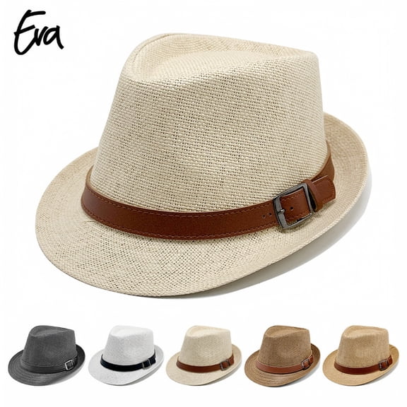 LNZGNM Men's Sun Hat, Wide Brim Sun Protection, Breathable and Cool for Beach Days, Gardening, and Summer Outings, Simple to Care for,White(One Size)