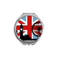 thumbnail image 1 of Britain Union Jack London Eye Big Ben Flag UK Hand Compact Mirror Round Portable Pocket Glass, 1 of 3