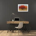 thumbnail image 3 of Wiens, James 32x23 White Modern Wood Framed Museum Art Print Titled - Orange Trees II, 3 of 4