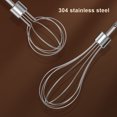 thumbnail image 4 of Billuyoard Batidor de huevos eléctrico portátil de repuesto inalámbrico alimentado por recargable para el hogar batidor de huevos Electrodomésticos amarillo beis, 4 of 6