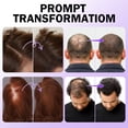 thumbnail image 6 of Adglamful Hair Building Fibers for Thinning Hair, Natural-Looking Hair Appearance Enhancer, Easy to Apply, Black, 30g / 1.05oz, 6 of 7