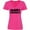 Hot Pink, variant on Inktastic Cincinnati Skyline Grunge Women's V-Neck T-Shirt