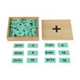thumbnail image 2 of Juguetes matemáticos Montessori, caja de cálculo mental, regalo para cognición numérica Suma, 2 of 9