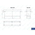 thumbnail image 4 of AmGood 84" Long x 24" Deep Stainless Steel Work Table Open Base | Work Station | Metal Work Bench, 4 of 8