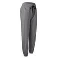 thumbnail image 4 of FALEXO Women High waist Causal Jogging Harem Pants Yoga Sports Loose Trousers Seamless Drawstring Sweatpants, 4 of 6