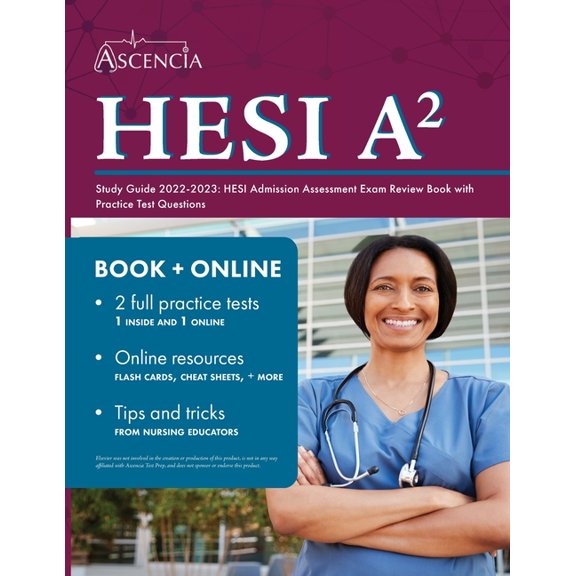 HESI A2 Study Guide 2022-2023: HESI Admission Assessment Exam Review Book with Practice Test Questions (Paperback)