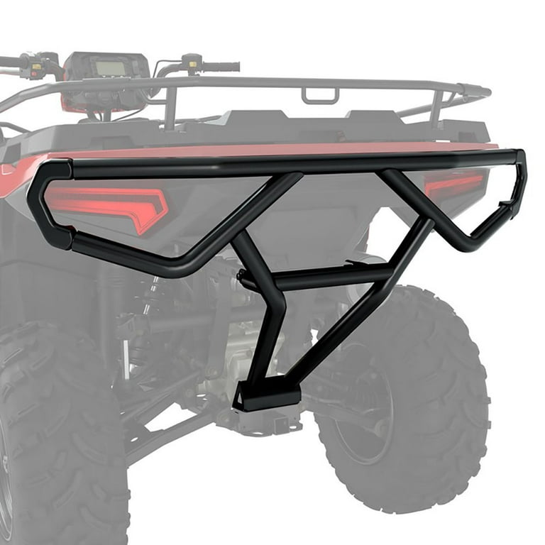 Polaris ATV Ultimate Series Steel Rear Bumper For Sportsman XP & 850 Models - Aggressive Style, Easy Install