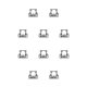 thumbnail image 2 of Naiovety Pegatinas de pared fáciles de oscurecer, interruptores de luz, pegatinas duraderas para interruptores de luz 002 dos 10Conjunto, 2 of 6