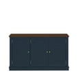 thumbnail image 3 of FESTIVO 48 in. Rustic Natural Wood TV Stand - Up to 55 in. TVs - Navy, 3 of 6
