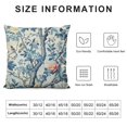 thumbnail image 5 of Shiartex  Chinoiserie Trees and Birds Blue and White Throw Pillow Cover,  Cushion Case Outdoor Decoration for Sofa Couch Farmhouse, 5 of 5