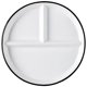 thumbnail image 1 of Ceramic Plate Divided Plate Dessert Salad Plate Dinner Plate Food Serving Plate, 1 of 3