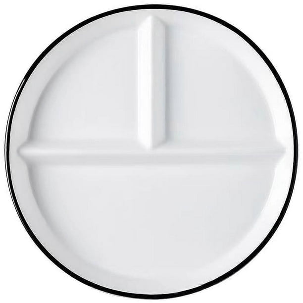 Ceramic Plate Divided Plate Dessert Salad Plate Dinner Plate Food Serving Plate