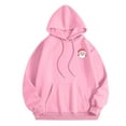 thumbnail image 3 of WILLBEST Sudaderas Navideñas para Mujer, Sudaderas con Capucha para Adolescentes, Sudaderas de Felpa Estampadas de Manga Larga con Capucha, conjuntos Lindos de Otoño 2024 Grande, 3 of 4