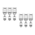thumbnail image 6 of Worgeous 6 pcs  Sewing Machine Zipper Foot Zipper Foot Sewing Machine Presser Foot Set of Invisible Concealed Narrow Zipper Foot, 6 of 8