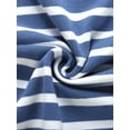 thumbnail image 7 of Lars Amadeus Men's Striped Crew Neck Long Sleeve T-shirt Cotton Pullover Top, 7 of 7