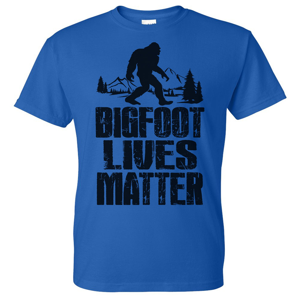 bigfoot lives matter shirt