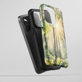 thumbnail image 5 of Forest Sunbeams Watercolor iPhone Protective Case, 5 of 7