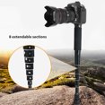 thumbnail image 3 of Portable Monopod, Camera Monopod 8 Sections 62 Inch with Carrying Bag for Outdoor, 3 of 7