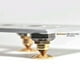 thumbnail image 3 of Clavos De Altavoz Chapados En Oro Soportes De Altavoz Cd Audio Subwoofer Amplificador Giradiscos Pies De Base De Cono Alfombrillas A Prueba De Golpes Con Adhesivo De Doble Cara 4Pcs Cateissary HA029994-00, 3 of 6