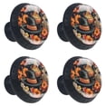 thumbnail image 2 of 4 Pcs Thanksgiving Hat Knobs for Kitchen Cabinet Cupboard Dresser Bookcase Drawer Pulls Handles Round Home Decor, 2 of 8