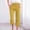 Yellow, variant on Outfmvch Summer Pants for Women Cotton Linen Pants Pull On Elastic Wide Leg Crop Pants Paper Bag Pants Capris Drawstring with Pockets Drawstring Women High Waisted Wide Leg Army Green S-3XL