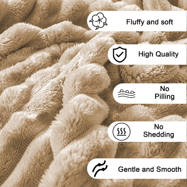Yhmxh Bedding Soft And Thick Double Layer Raschel Blanket A Must Have Warming Artifact In Winter Suitable For Beds Sofas And Other Scenes Providing The Ultimatecomfort Skin-friendly Machine Washable