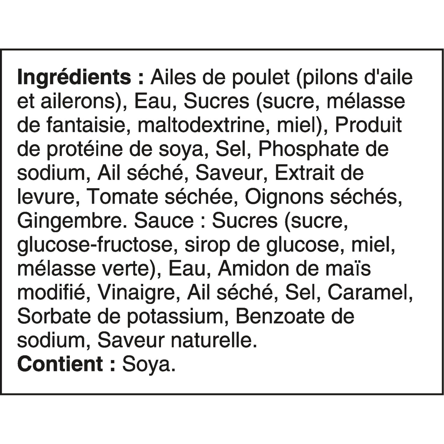 Deli Express Honey Garlic Flavoured Chicken Wings, Deli Express Honey Garlic Chicken Wings