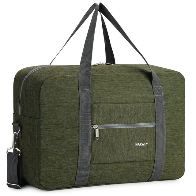 Bolsa de viaje Narwey 3112, serie gruesa, 45 x 35 x 20 cm, color verde militar