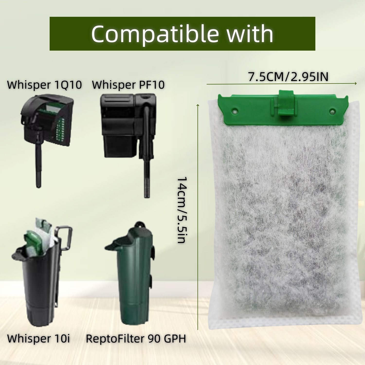TETRA WHISPER BIO-BAG Filter Cartridges For Aquariums 3 Count BLUE