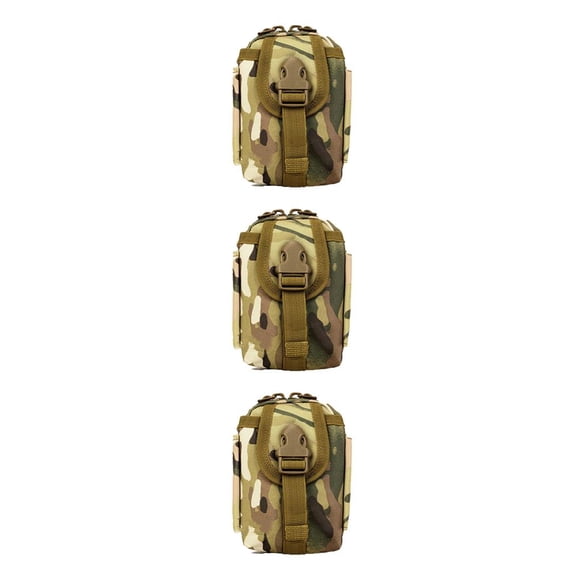 Advancent Bolsa de accesorios Bolsa impermeable al aire libre Hebilla de múltiples bolsillos Bolsas de cintura para teléfono Paquete Accesorios Type1 NO1