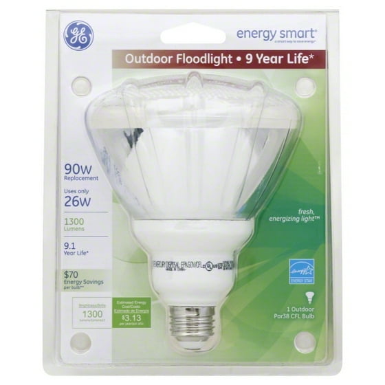 Ge Energy Smart Cfl 26 Watt Par38 Floodlight 1 Pack