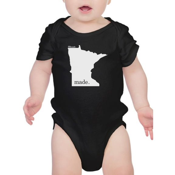 Made In Minnesota Bodysuit Infant -Smartprints Designs,  6 Months