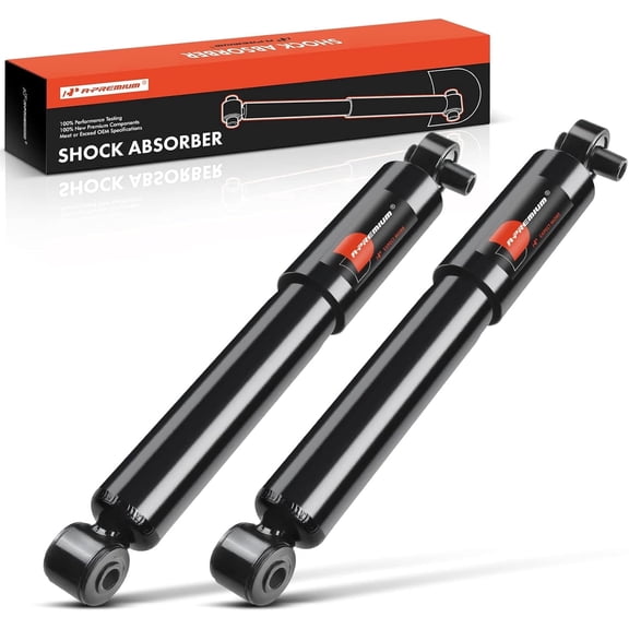 A-Premium Rear Suspension Shock Strut Absorbers Compatible with Kia Soul 2010 2011 2012 2013 2-PC Set