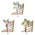 thumbnail image 2 of Yuarrent Fundas para sillas no tóxicas, fáciles de colocar, exquisitas, hechas a mano y aptas para mascotas, sin seda marchita, aspecto Decoración Rosa, 2 of 6