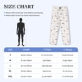 thumbnail image 4 of Bixox Men's Dachshund Dog Puppy Patterned Pajama Pants with Pockets Lounge Clothes for Home, 4 of 5