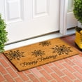 thumbnail image 3 of Calloway Mills 111862448 Snowflakes Doormat 24" x 48", 3 of 7