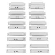 10Sets Wired Alarm Magnetic Door Contact Sensor Door Window Reed Switch Sensor With Double Side Tape For Security Window Sensors