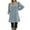 Blue, variant on TJAZFJPA Sweatshirt Dress Women Women's Long Sleeve Dresses Button Side Scoop Neck Fall Dress Tunic with Pockets Sequin Dress Maternity Photoshoot Dress